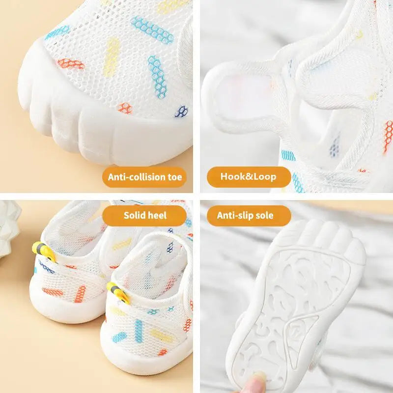 Baby First Step Sandals | Lightweight, Breathable, Non-Slip Design