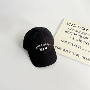 Kids Adjustable Baseball Cap | Trendy NYC Design for Sun Protection