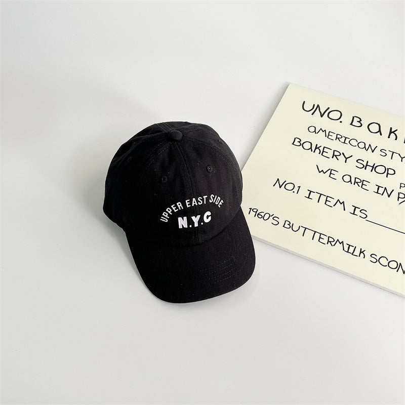 Kids Adjustable Baseball Cap | Trendy NYC Design for Sun Protection
