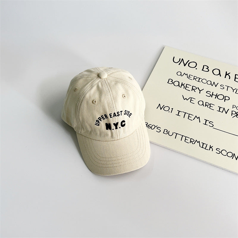 Kids Adjustable Baseball Cap | Trendy NYC Design for Sun Protection