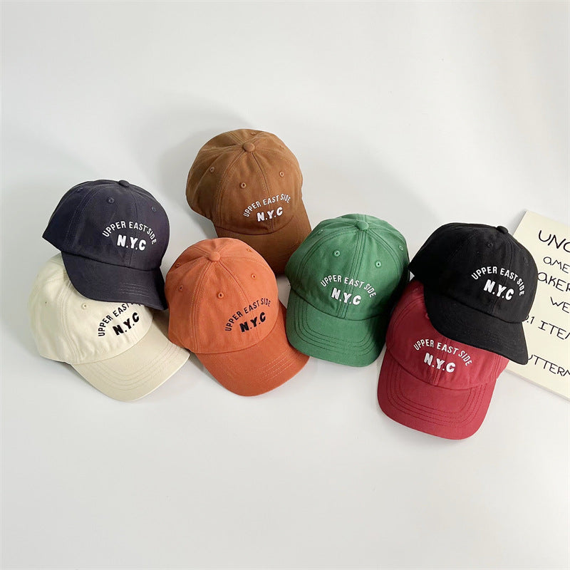 Kids Adjustable Baseball Cap | Trendy NYC Design for Sun Protection