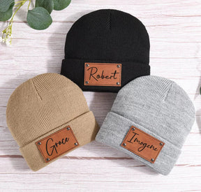 Personalized Unisex Beanie Hat | Custom Font for Unique Style