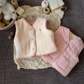 Reversible Kids Body Warmer | Lightweight Cotton for Ages 0-6