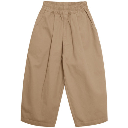 Unisex Kids Cotton Pants | Relaxed Fit for Comfort