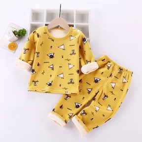 Kids Fleece Pajamas | Cozy Soft Cartoon Design