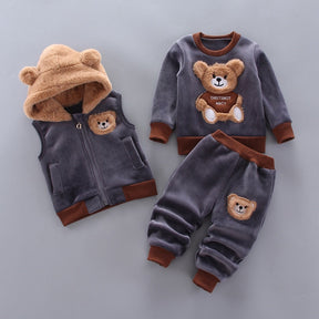 Kids' Winter Clothing Set | Thick Fleece for Cold Days