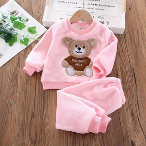 Kids' Winter Clothing Set | Thick Fleece for Cold Days