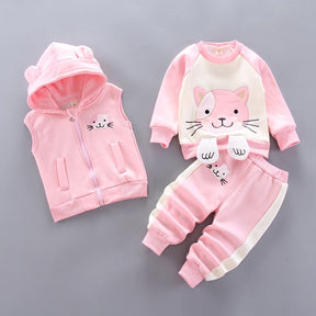 Kids' Winter Clothing Set | Thick Fleece for Cold Days
