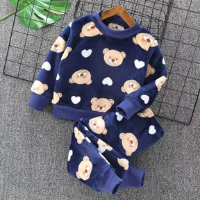 Kids' Winter Clothing Set | Thick Fleece for Cold Days