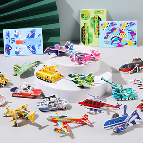 3D Animal Puzzle Set | Safe, Tool-Free, Imaginative Play