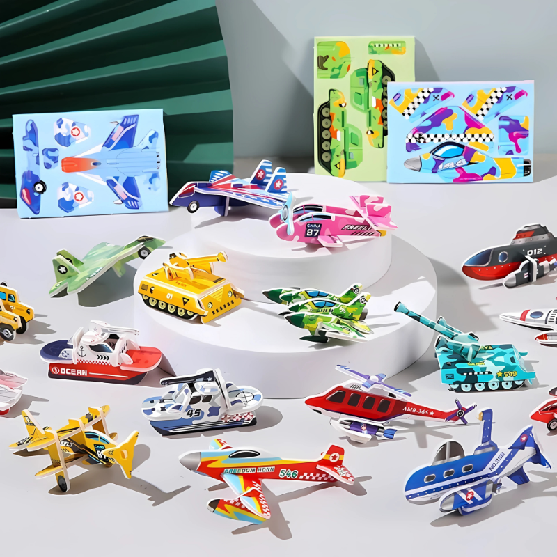 3D Animal Puzzle Set | Safe, Tool-Free, Imaginative Play