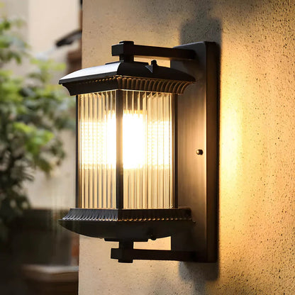 Outdoor Wall Lantern Light | Timeless Elegance with LED Glow