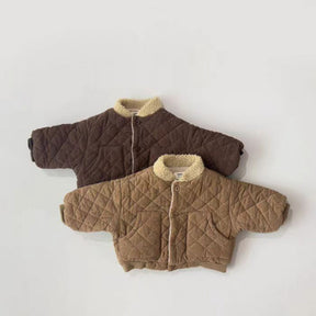 Padded Jacket for Boys | Soft Lining & Stylish Check Pattern