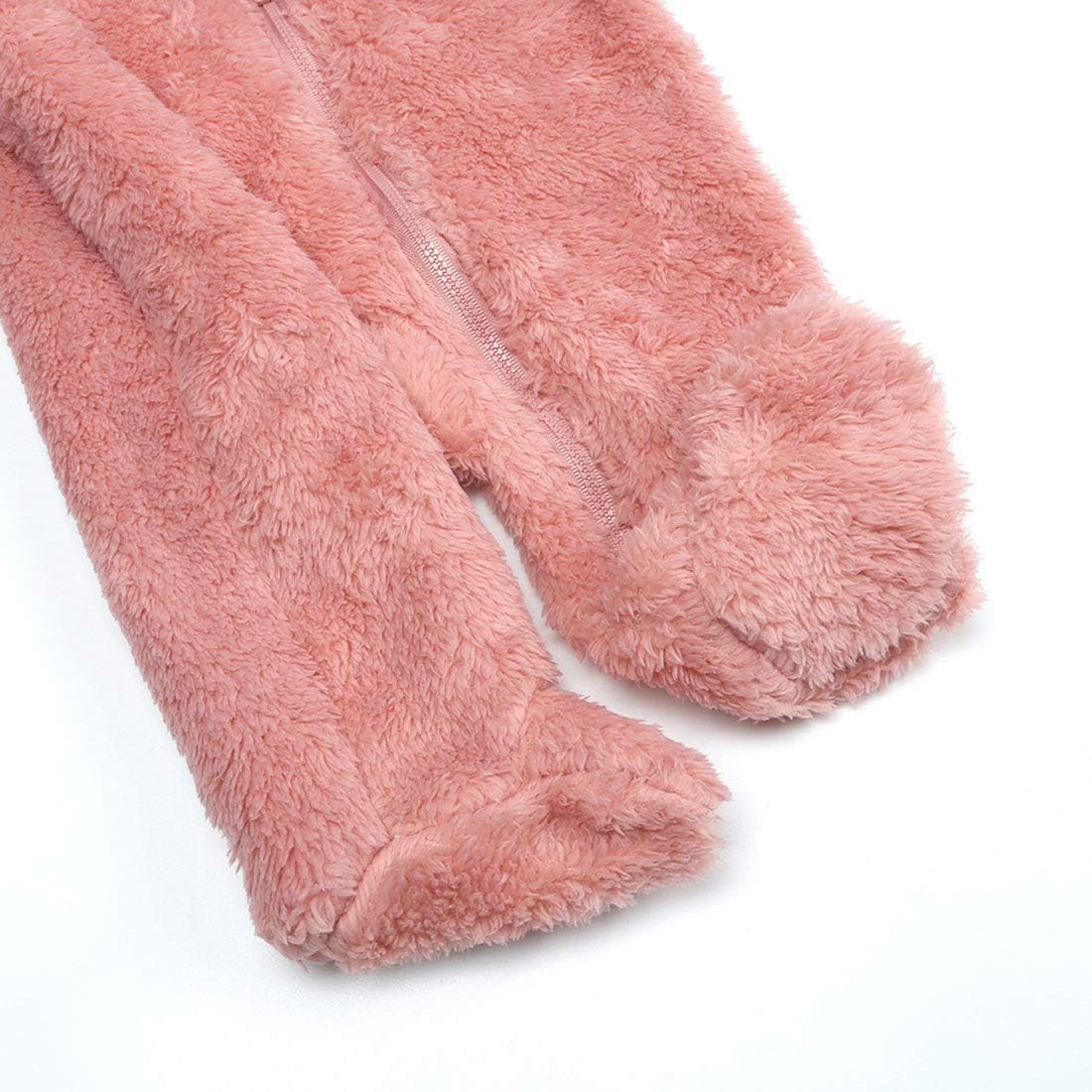 Hooded Fleece Baby Romper | Soft, Warm, Cozy Design