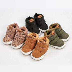 Warm Baby Boots | Soft Fleece Lining and Velcro Closure