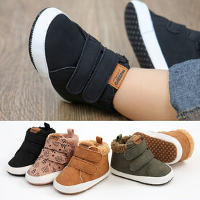 Warm Baby Boots | Soft Fleece Lining and Velcro Closure