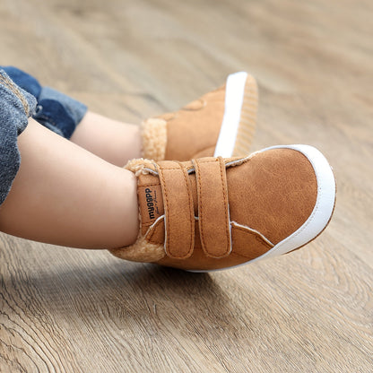Warm Baby Boots | Soft Fleece Lining and Velcro Closure