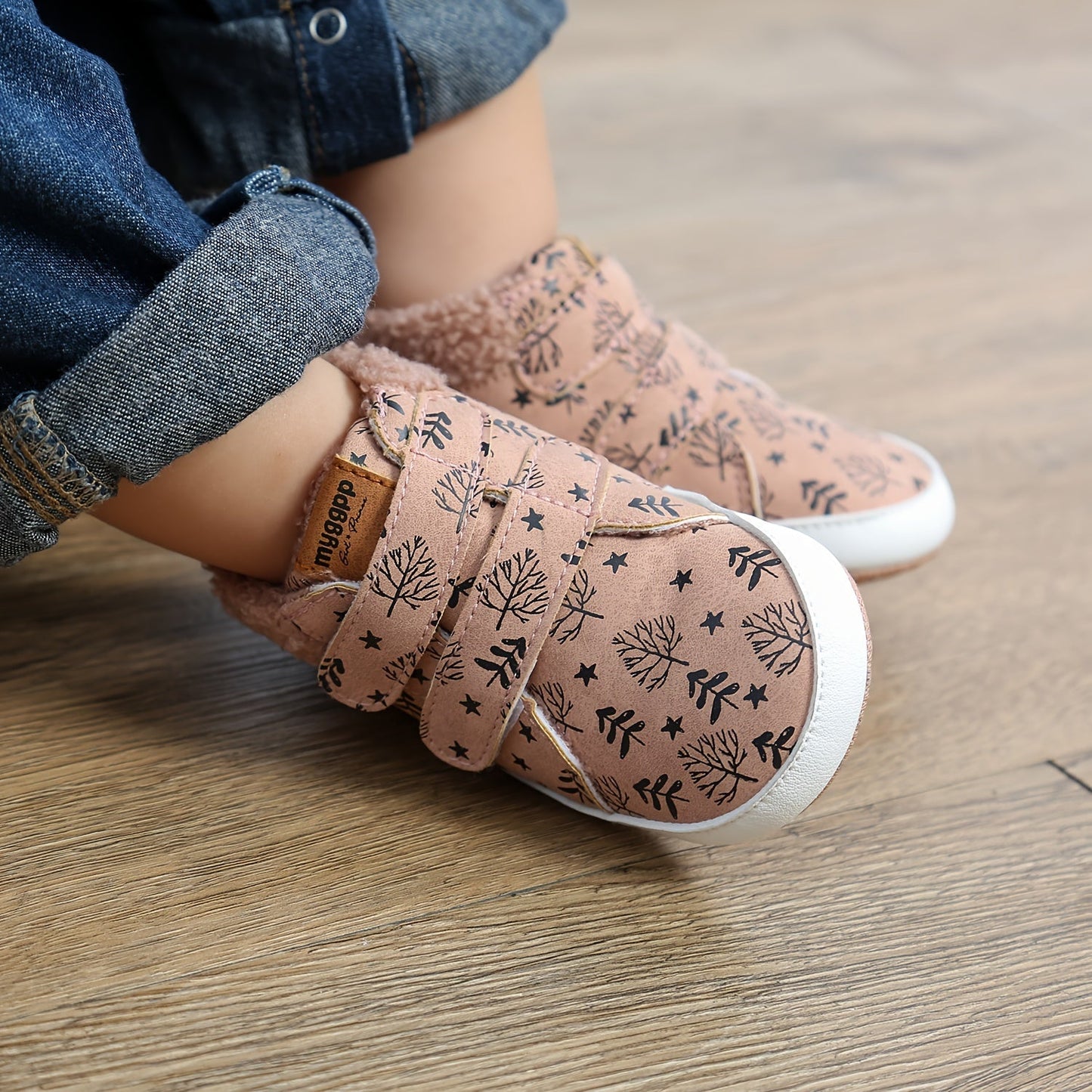 Warm Baby Boots | Soft Fleece Lining and Velcro Closure
