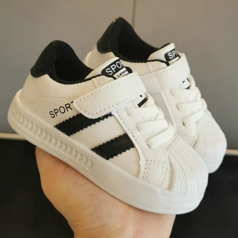 Waterproof Kids' Sneakers | Non-Slip PU Upper for Outdoor Play
