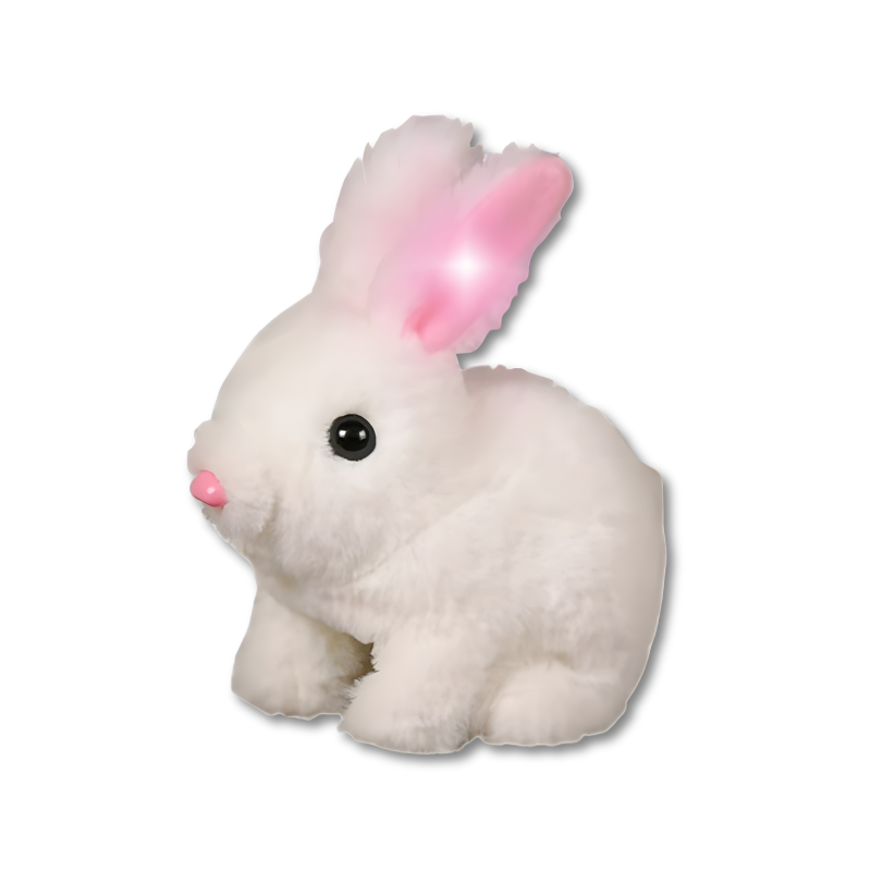 Interactive Rabbit Toy | Glowing Ears and Realistic Movements