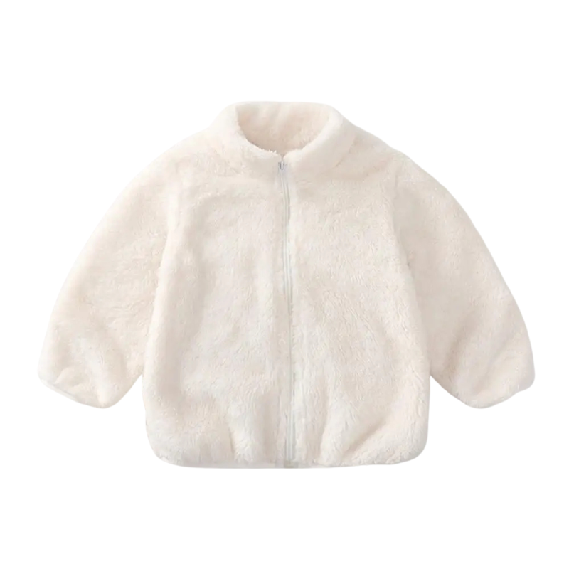Soft Teddy Jacket for Kids | Cozy Warmth for Cold Days