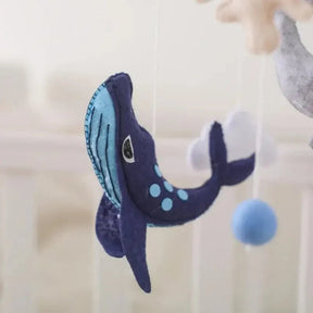Wooden Baby Mobile | Soothing Natural Nursery Decor