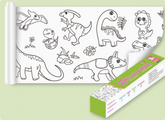 XXL Kids Coloring Page | Self-Adhesive Fun Activity