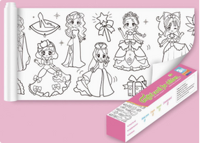 XXL Kids Coloring Page | Self-Adhesive Fun Activity