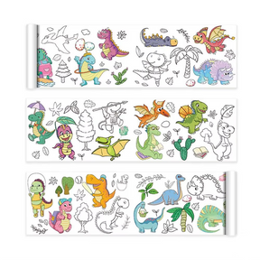 XXL Kids Coloring Page | Self-Adhesive Fun Activity