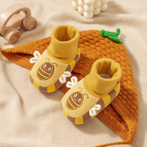 Baby Soft Cotton Shoes | Non-Slip Safety for Happy Feet