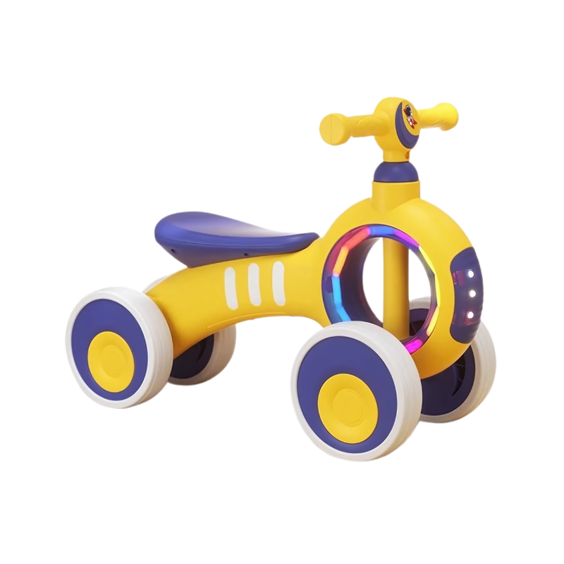 Toddler Balance Bike | Colorful Lights and Music Fun
