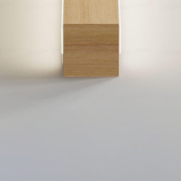 LED Wall Lamp | Solid Wood Design for Cozy Lighting