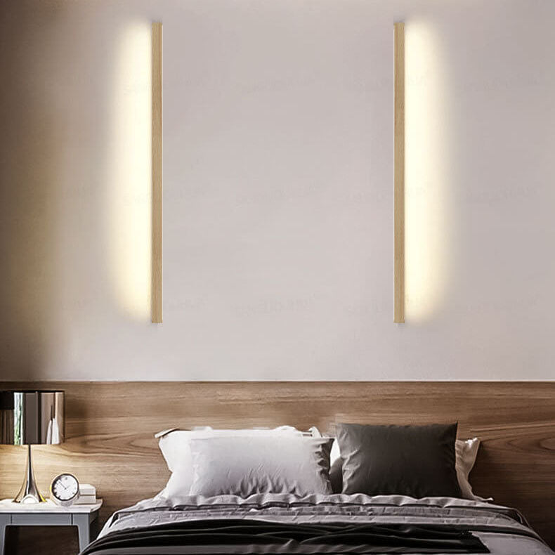 LED Wall Lamp | Solid Wood Design for Cozy Lighting