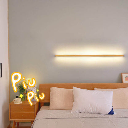 LED Wall Lamp | Solid Wood Design for Cozy Lighting