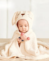 Baby Bath Cape for Toddlers | Soft Pure Cotton for Cozy Comfort