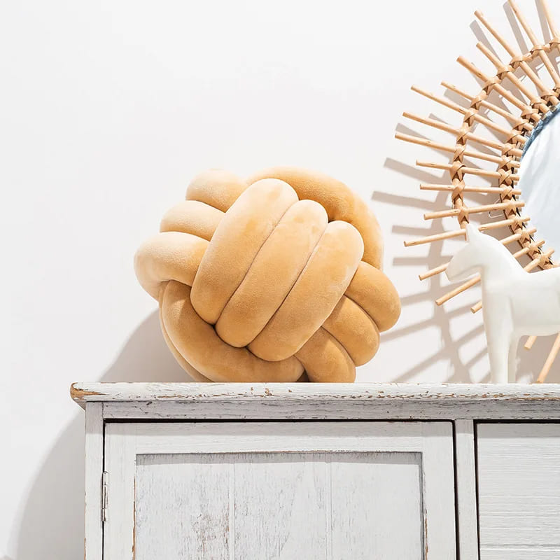 Knotted Baby Cushion | Soft, Stylish, and Easy to Clean