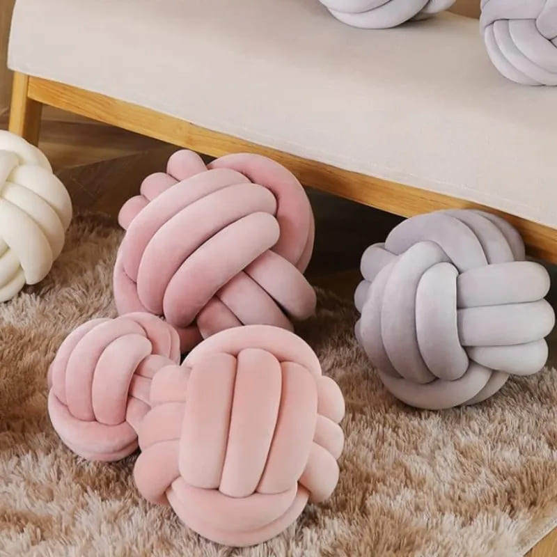 Knotted Baby Cushion | Soft, Stylish, and Easy to Clean