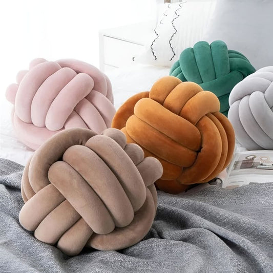 Knotted Baby Cushion | Soft, Stylish, and Easy to Clean