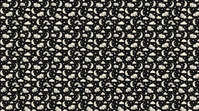 Detailed bears and stars night sky mural wallpaper design pattern with rainbow clouds by Kids-Mundo