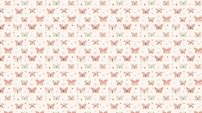 Detailed pastel butterfly mural wallpaper design pattern by Kids-Mundo