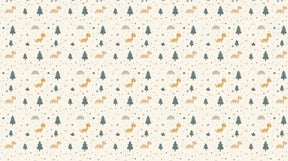 Detailed dinosaur mural wallpaper design pattern featuring cute prehistoric creatures by Kids-Mundo