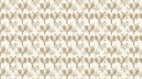 Detailed elephant mural wallpaper design pattern showing majestic elephants and palm trees by Kids-Mundo
