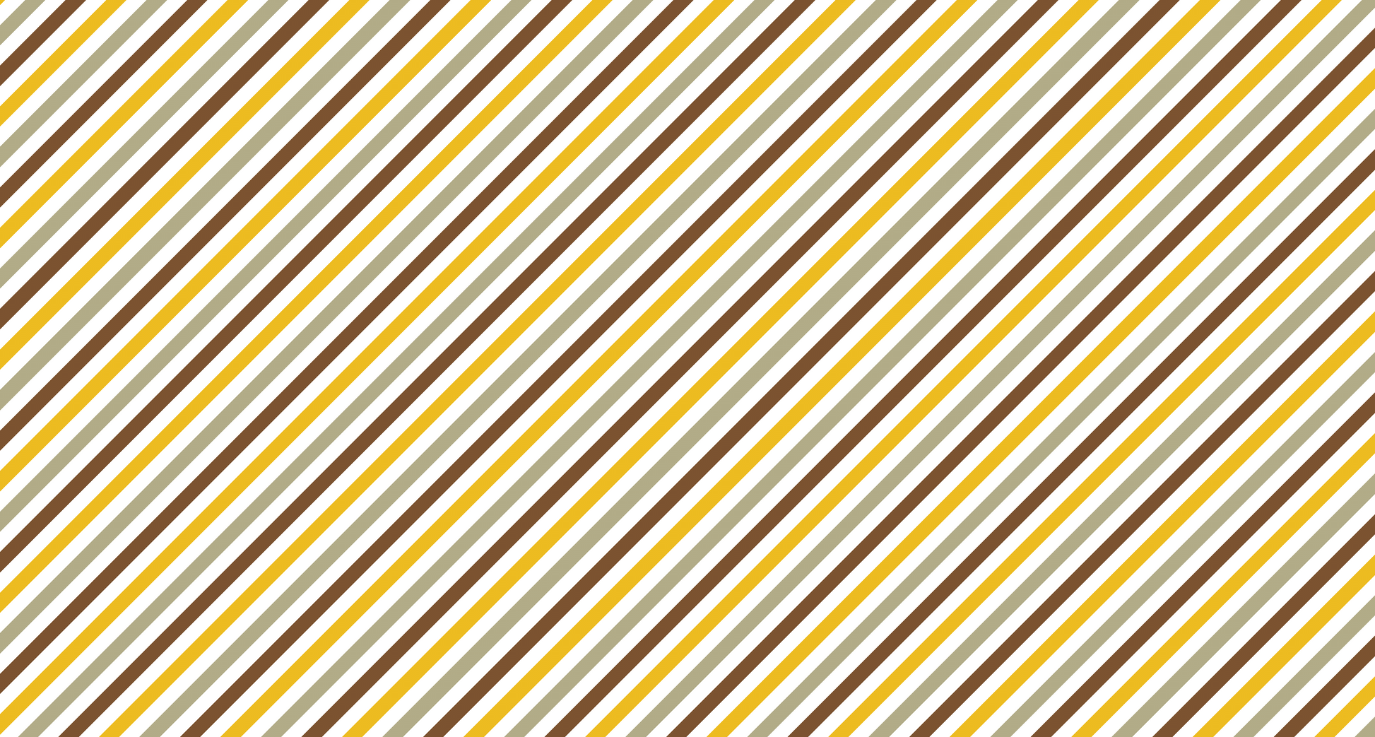 Kids-Mundo flat artwork of the mustard, brown and sage pinstripe wall mural design.