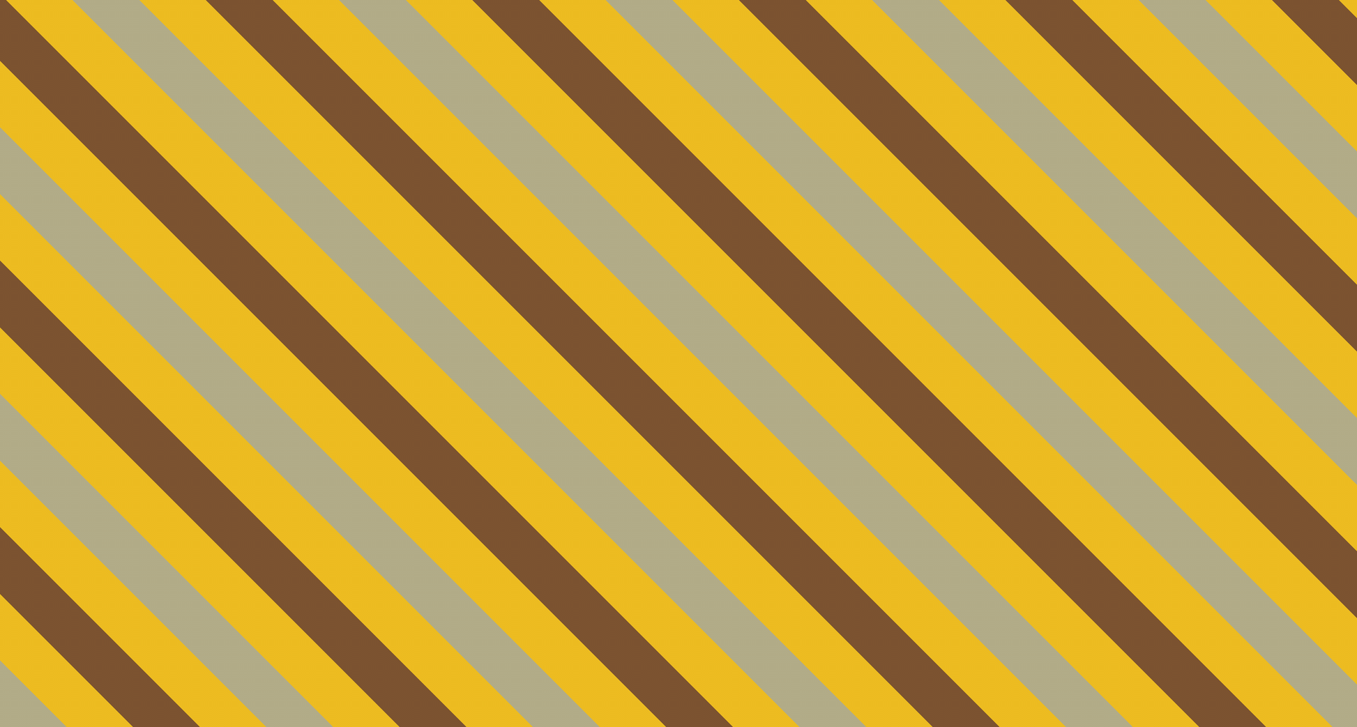 Kids-Mundo flat artwork of the mustard, brown and sage diagonal stripe wall mural design.