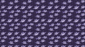 Detailed ocean animals mural wallpaper design pattern with cute sea creatures by Kids-Mundo