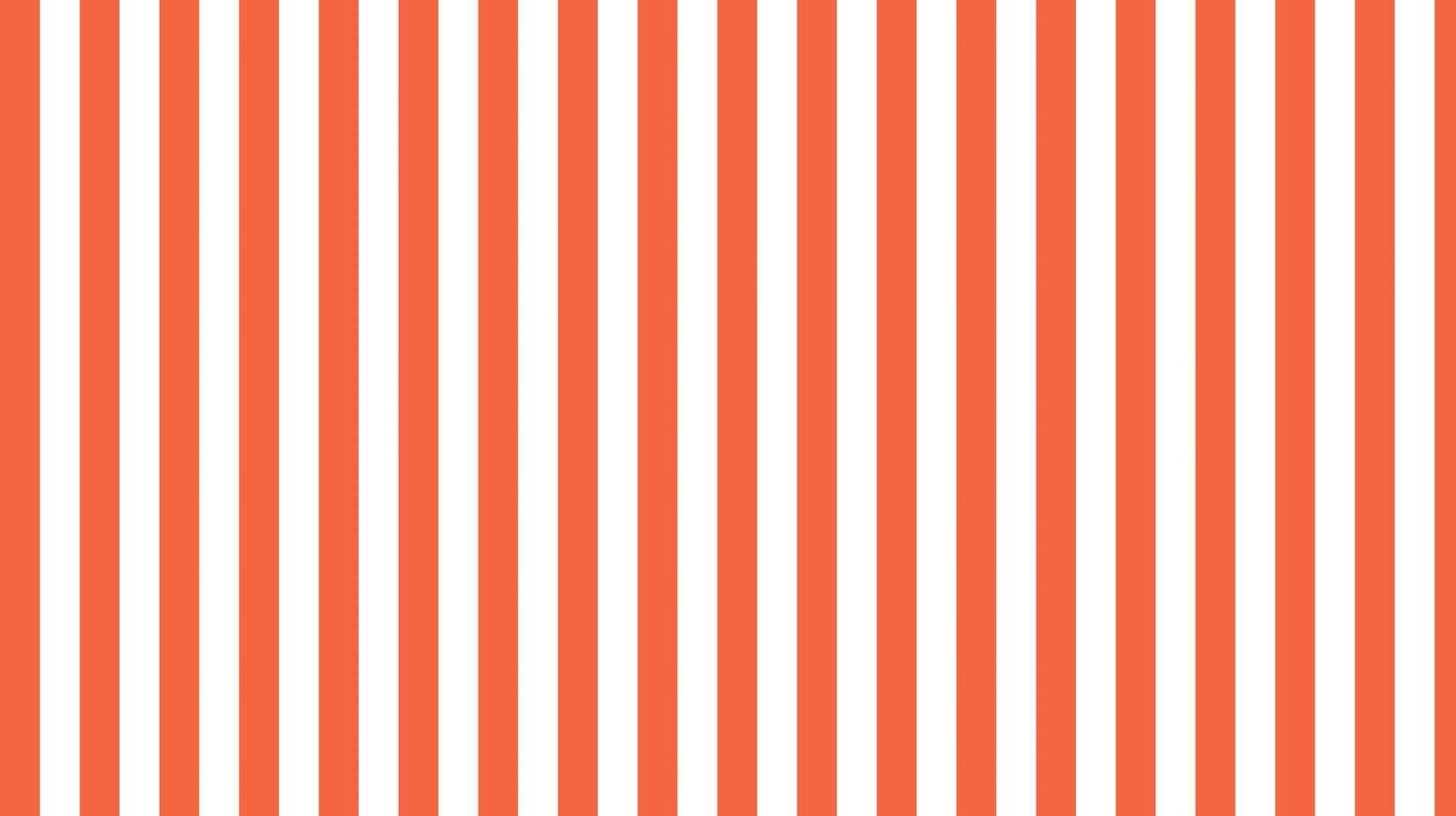 Kids-Mundo orange and white vertical stripe artwork, flat design view.