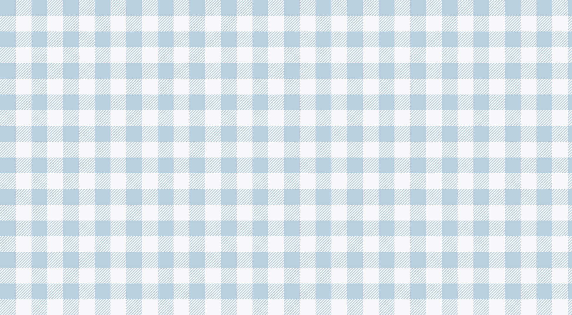 Kids-Mundo flat artwork of the pale blue gingham check used for the wall mural design