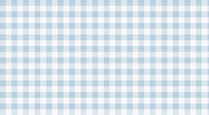 Kids-Mundo flat artwork of the pale blue gingham check used for the wall mural design