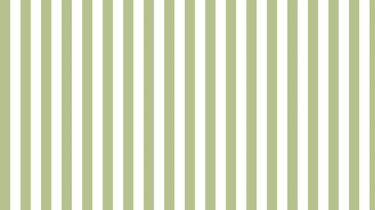 Pastel Green Stripe Wall Mural