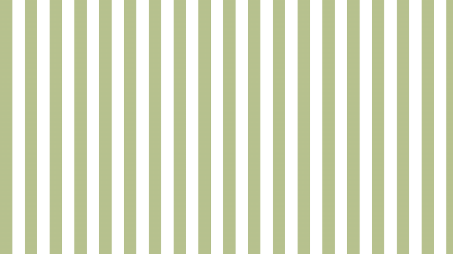 Flat artwork preview of the Kids-Mundo pastel green and white stripe wall mural design.